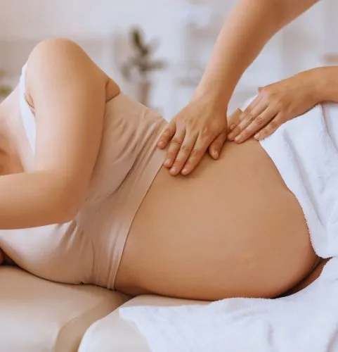 Pregnancy Back Neck and Shoulder Massage